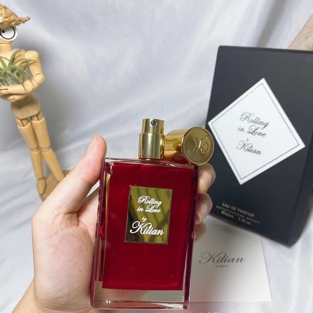 kilian Red Bottle Perfume rolling in love 50ml